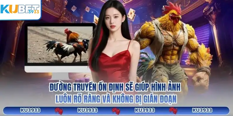 Đường truyền ổn định sẽ giúp hình ảnh luôn rõ ràng và không bị gián đoạn