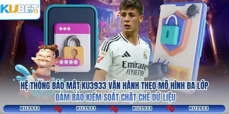 Hệ thống bảo mật KU3933 vận hành theo mô hình đa lớp, đảm bảo kiểm soát chặt chẽ dữ liệu